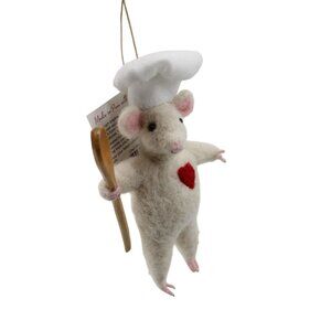 Lanart Chef Mouse Alpaca Needle Felting 93769